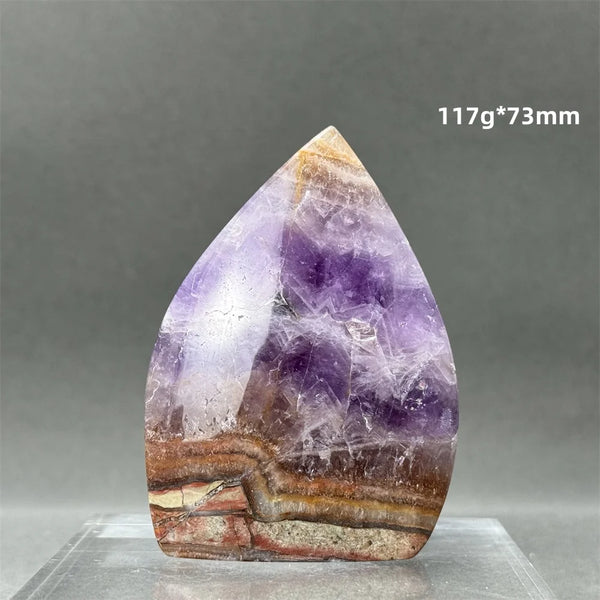 Purple Amethyst Agate Torch-ToShay.org