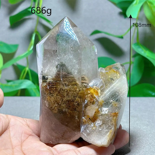 Clear Garden Quartz Tower-ToShay.org
