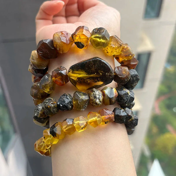 Yellow Amber Bracelets-ToShay.org