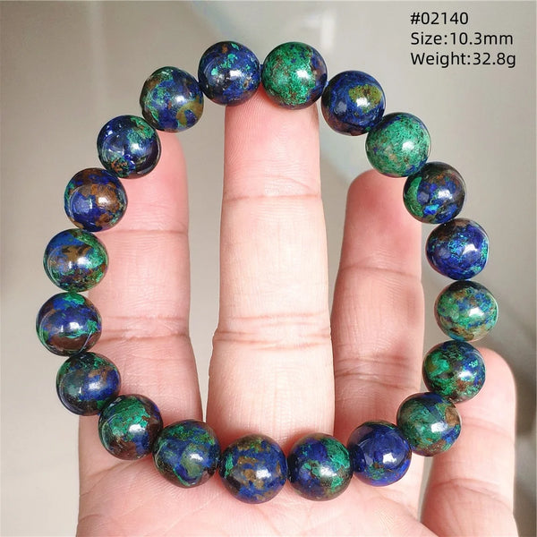 Blue Malachite Azurite Bracelet-ToShay.org