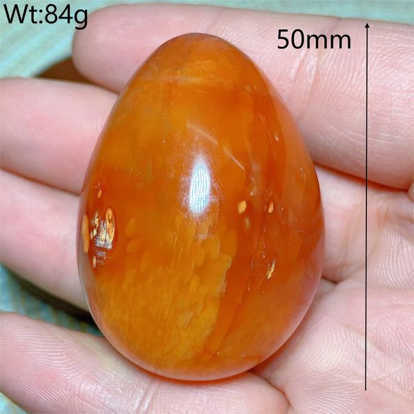 Orange Carnelian Egg-ToShay.org