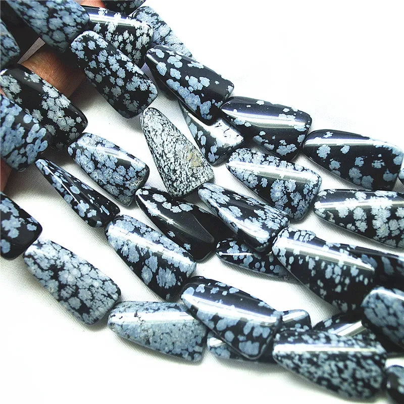 Black Snow Jasper Beads-ToShay.org