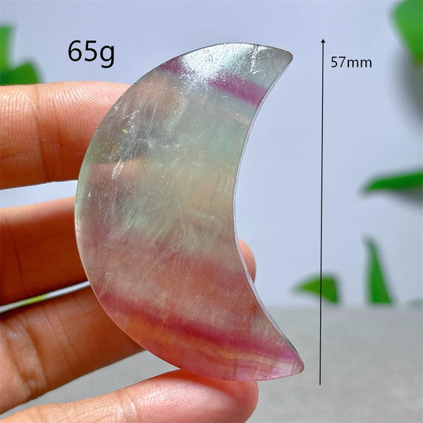 Mixed Fluorite Moon-ToShay.org