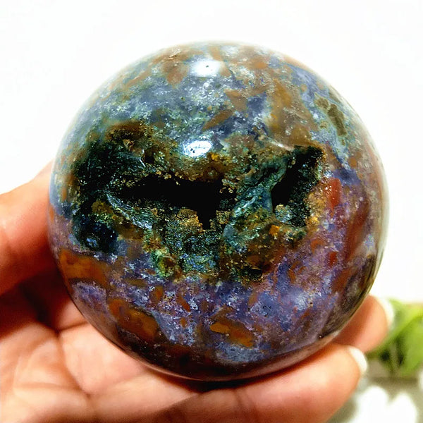 Mixed Ocean Jasper Ball-ToShay.org
