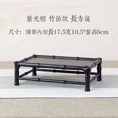 Redwood Display Stand-ToShay.org