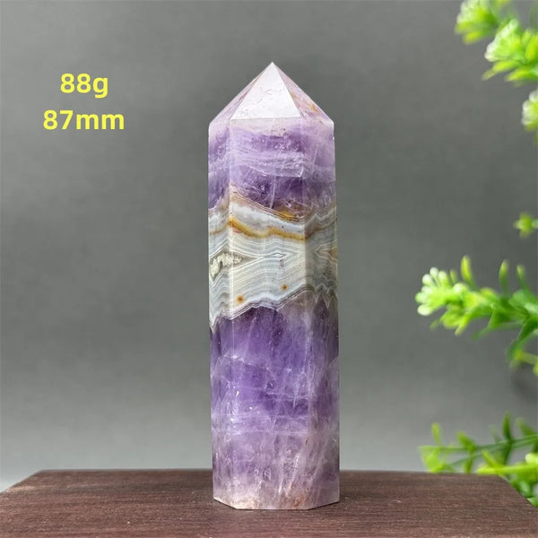 Purple Amethyst Wand-ToShay.org