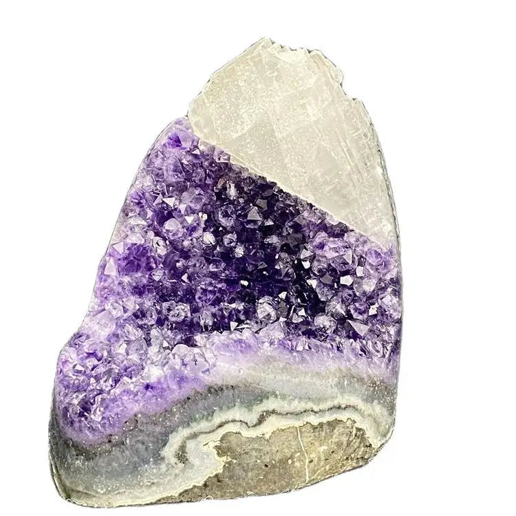Purple Amethyst Crystal Geode-ToShay.org