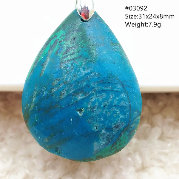 Blue Green Malachite Pendant-ToShay.org
