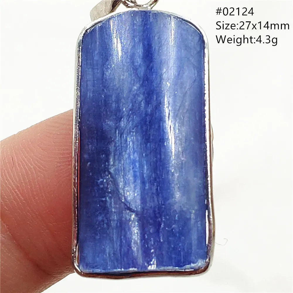 Blue Kyanite Cat Eye Pendant-ToShay.org