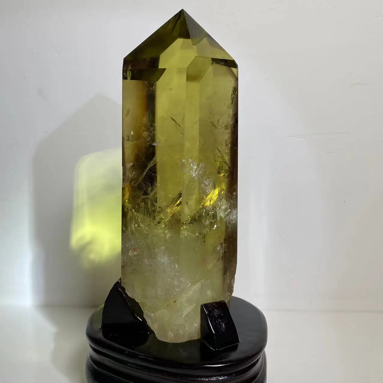 Yellow Lemon Crystal Point-ToShay.org