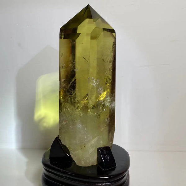 Yellow Lemon Crystal Wand-ToShay.org