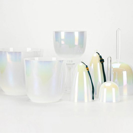 Clear Crystal Singing Bowls-ToShay.org