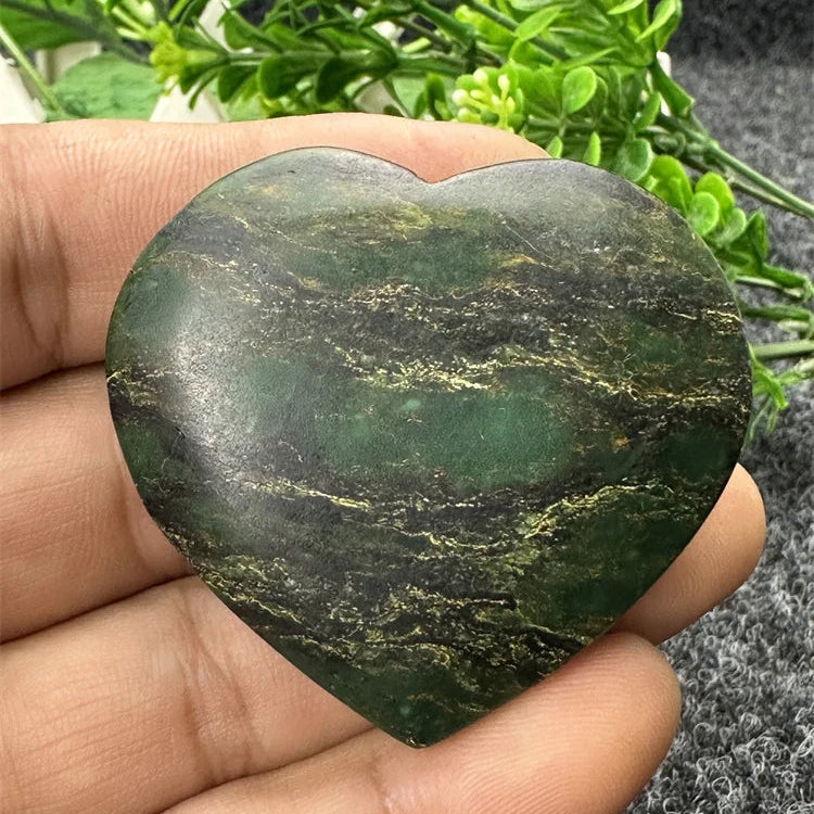 Green Emerald Stone Heart-ToShay.org
