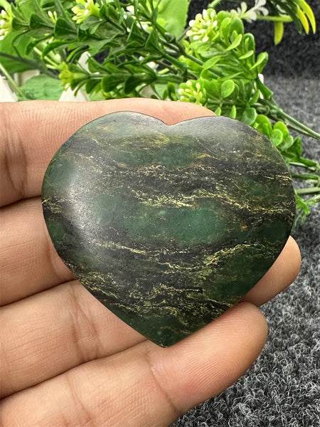 Green Emerald Stone Heart-ToShay.org