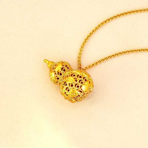 Gold Gourd Pendant-ToShay.org