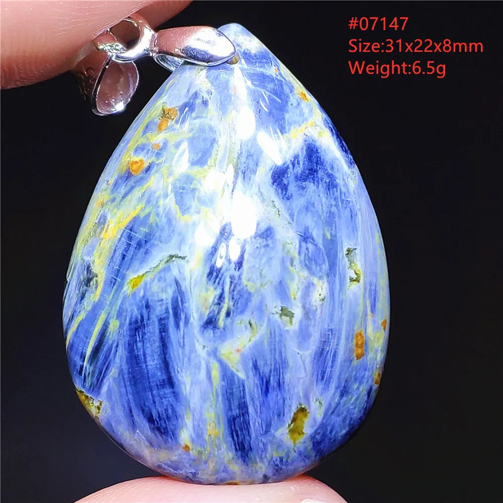 Blue Pietersite Pendant-ToShay.org