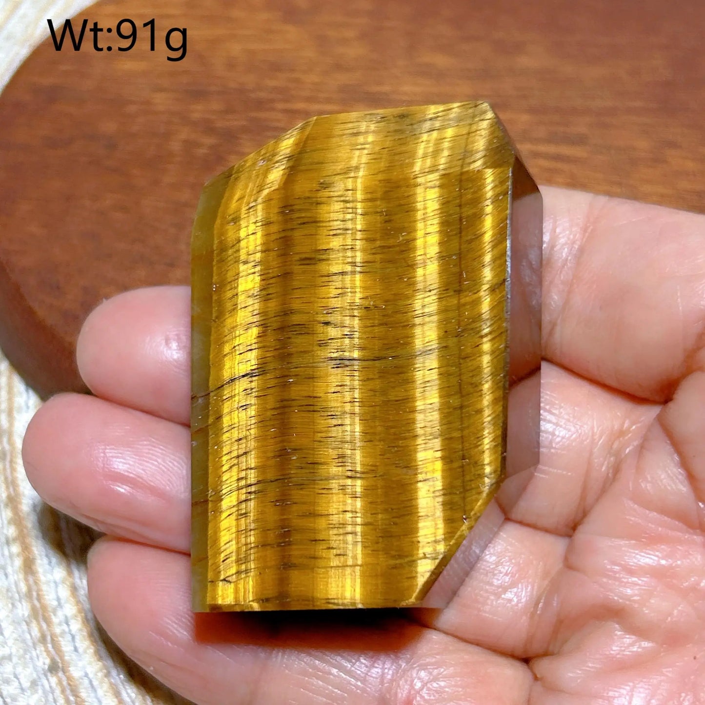 Yellow Blue Flash Tiger Eye-ToShay.org
