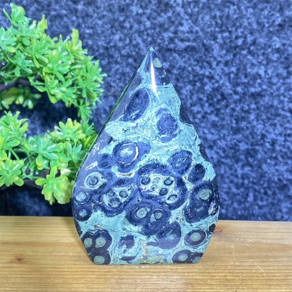 Blue Malachite Crystal Torch-ToShay.org