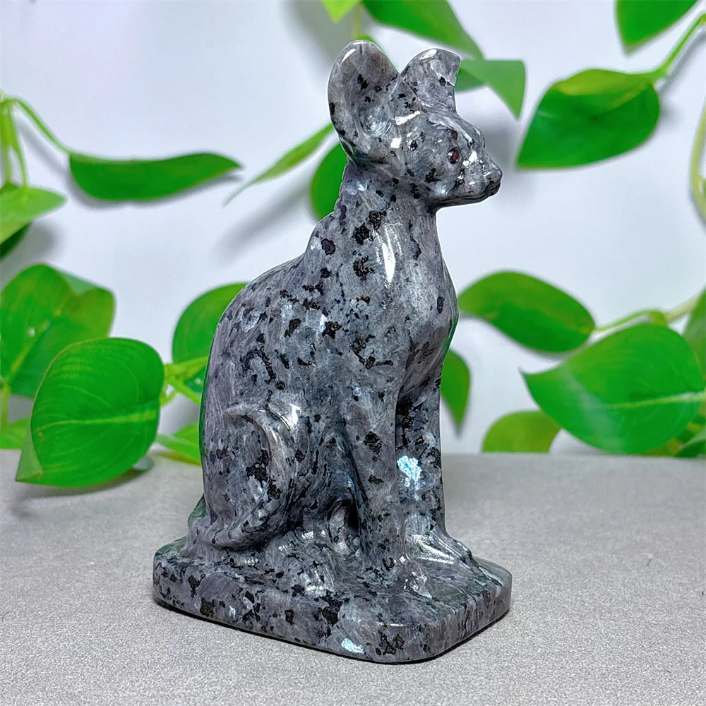 Grey Larvikite Cat-ToShay.org
