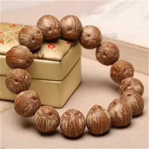 Wood Bodhi Seed Bracelet-ToShay.org