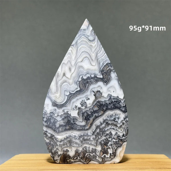 Black Striped Agate Torch-ToShay.org