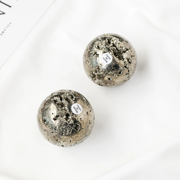 Silver Pyrite Crystal Ball-ToShay.org