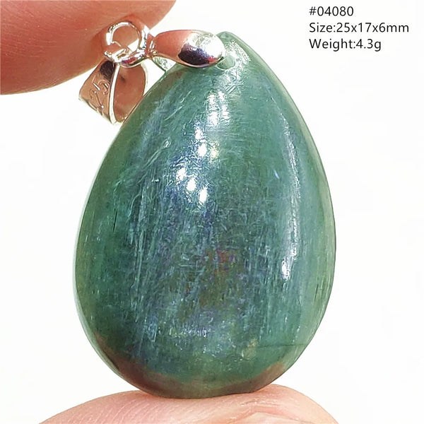 Green Kyanite Pendant-ToShay.org