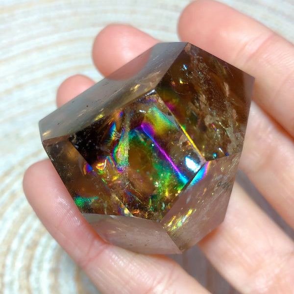 Yellow Smokey Citrine Crystal-ToShay.org
