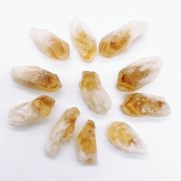 Yellow Citrine Rough Point-ToShay.org