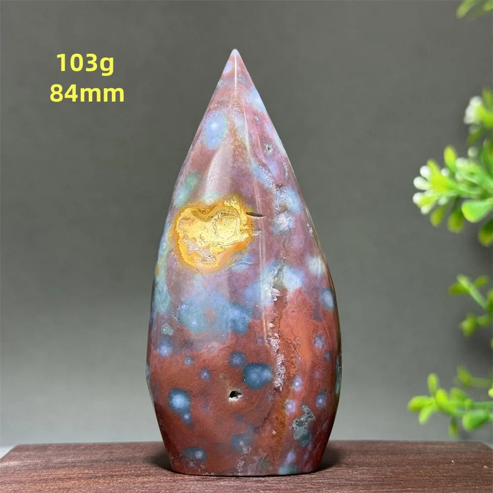Green Marine Jasper Flame-ToShay.org