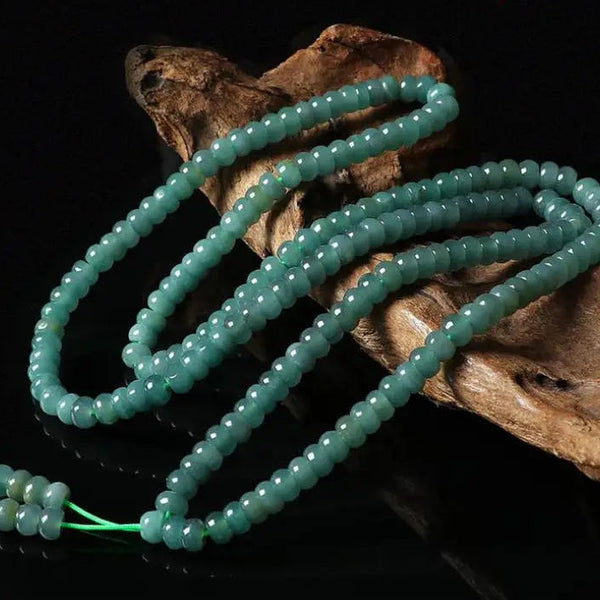 Green Jade Mala Beads-ToShay.org