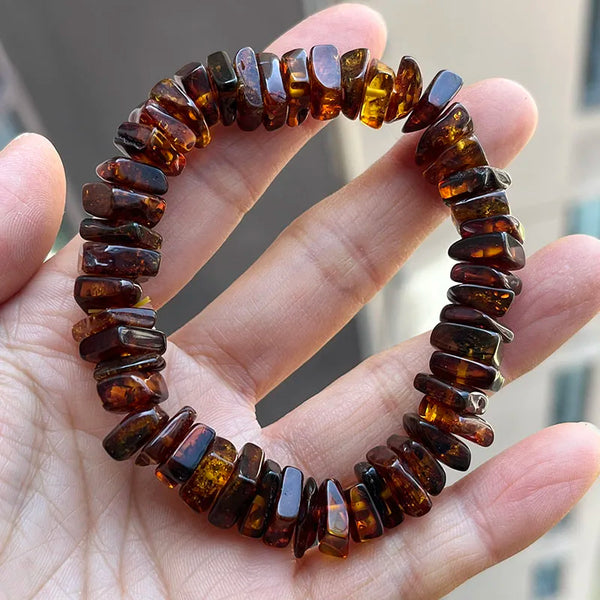 Yellow Amber Bracelet-ToShay.org