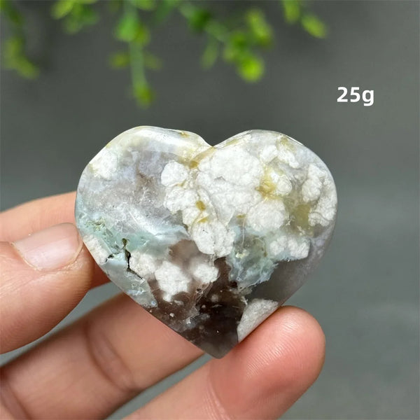 Black Cherry Agate Heart-ToShay.org