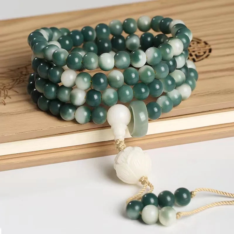 Yellow Bodhi Root Beads-ToShay.org