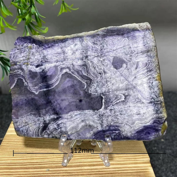 Purple Malachite Slab Slice-ToShay.org