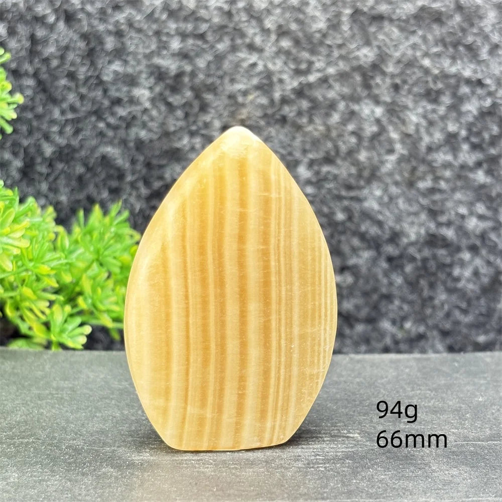 Yellow Striped Crystal Tower-ToShay.org
