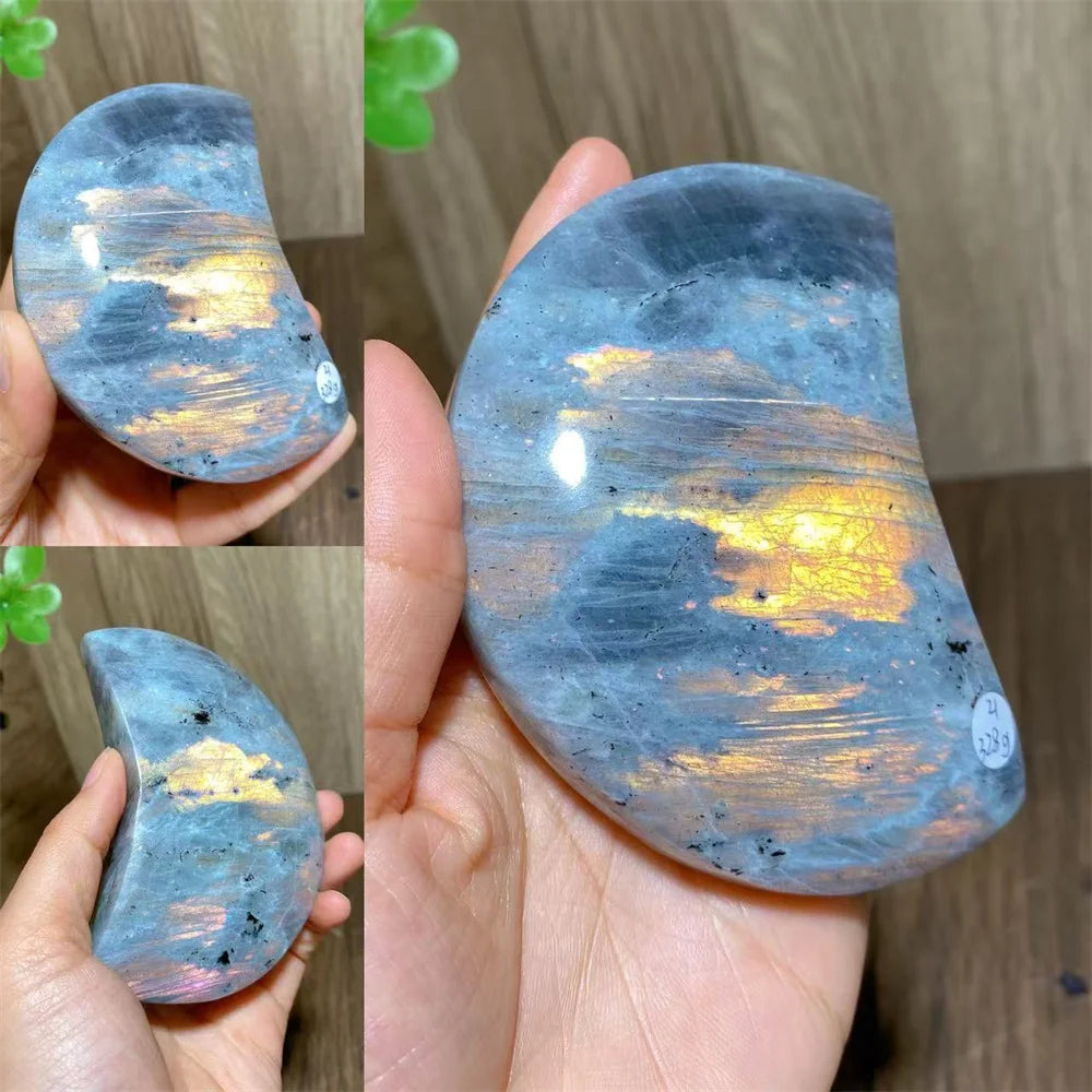 Purple Labradorite Moon-ToShay.org