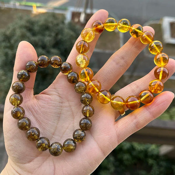 Yellow Amber Bracelet-ToShay.org
