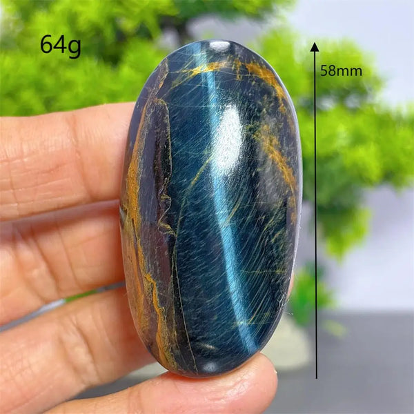 Blue Yellow Tiger Eye Stone-ToShay.org