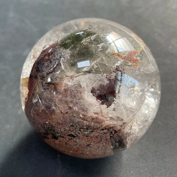 Green Phantom Quartz Ball-ToShay.org