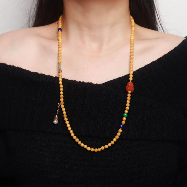 Yellow Amber Bracelet-ToShay.org