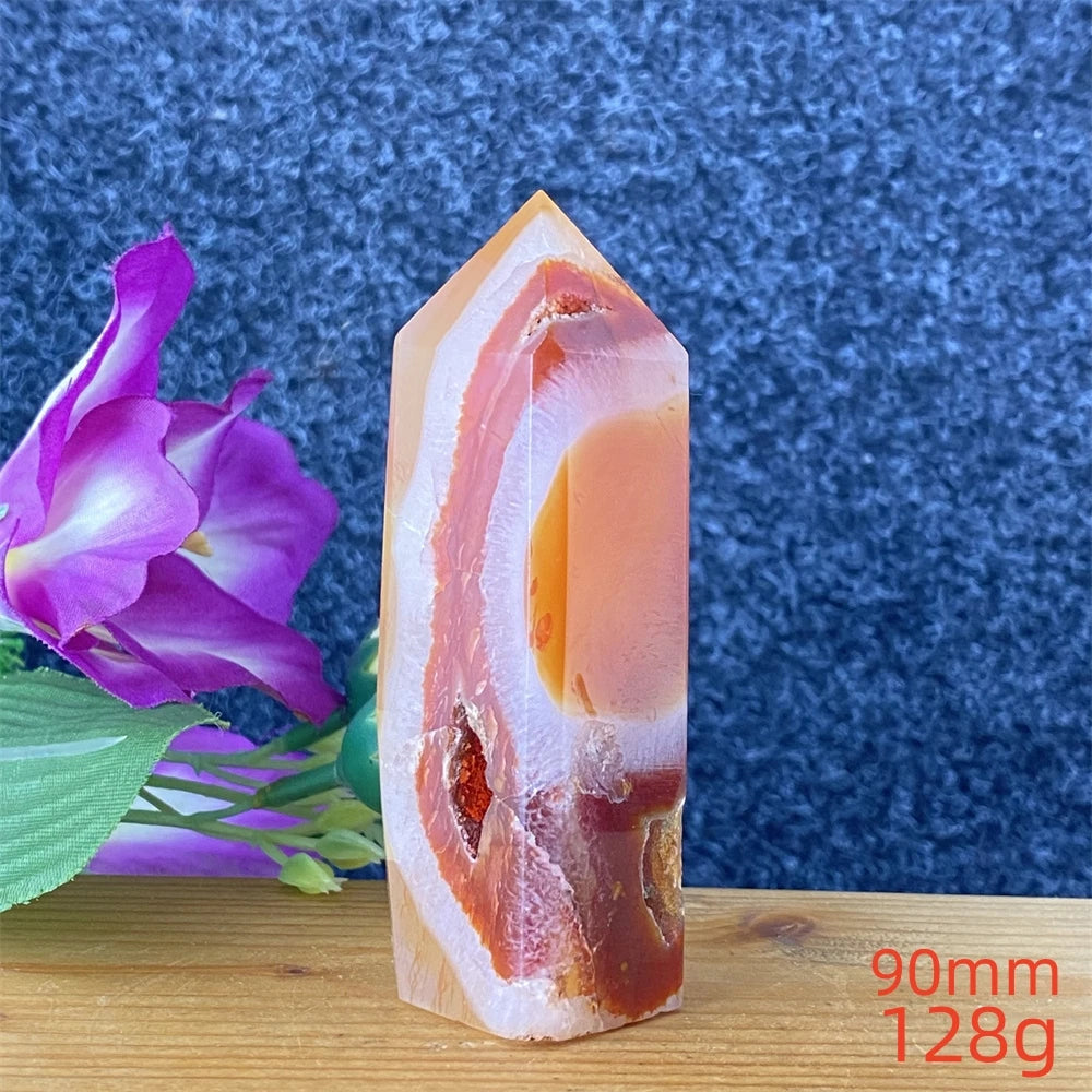 Red Lace Agate Point-ToShay.org