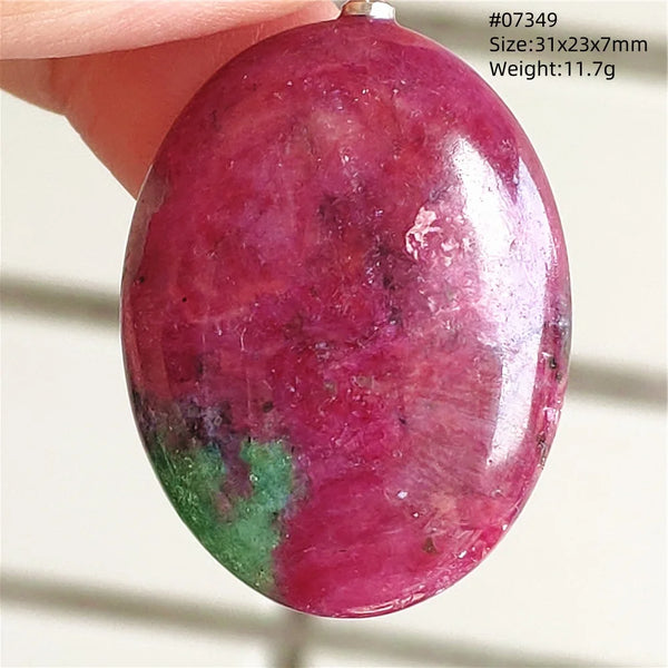 Red Ruby Zoisite Pendant-ToShay.org