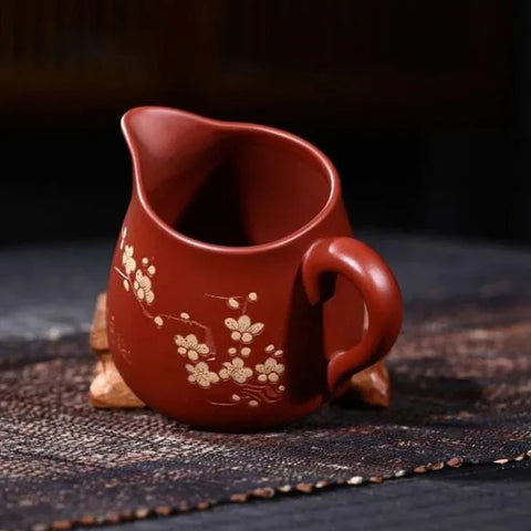 Yixing Painted Clay Jug-ToShay.org