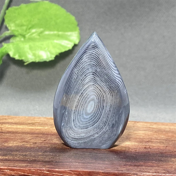 Black Silk Agate Torch-ToShay.org
