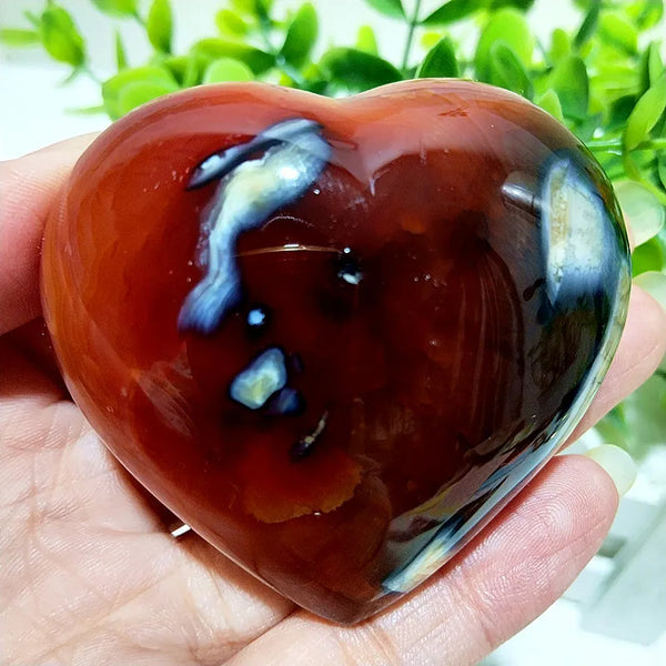 Red Agate Heart-ToShay.org