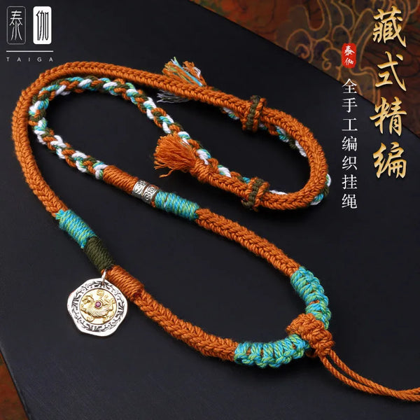 Tibetan Amulet Buddha Necklace-ToShay.org