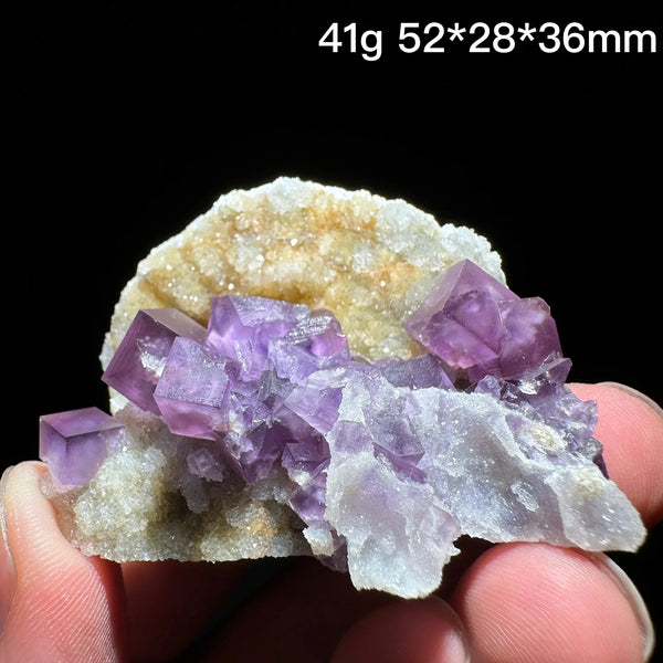 Purple Fluorite Crystal-ToShay.org