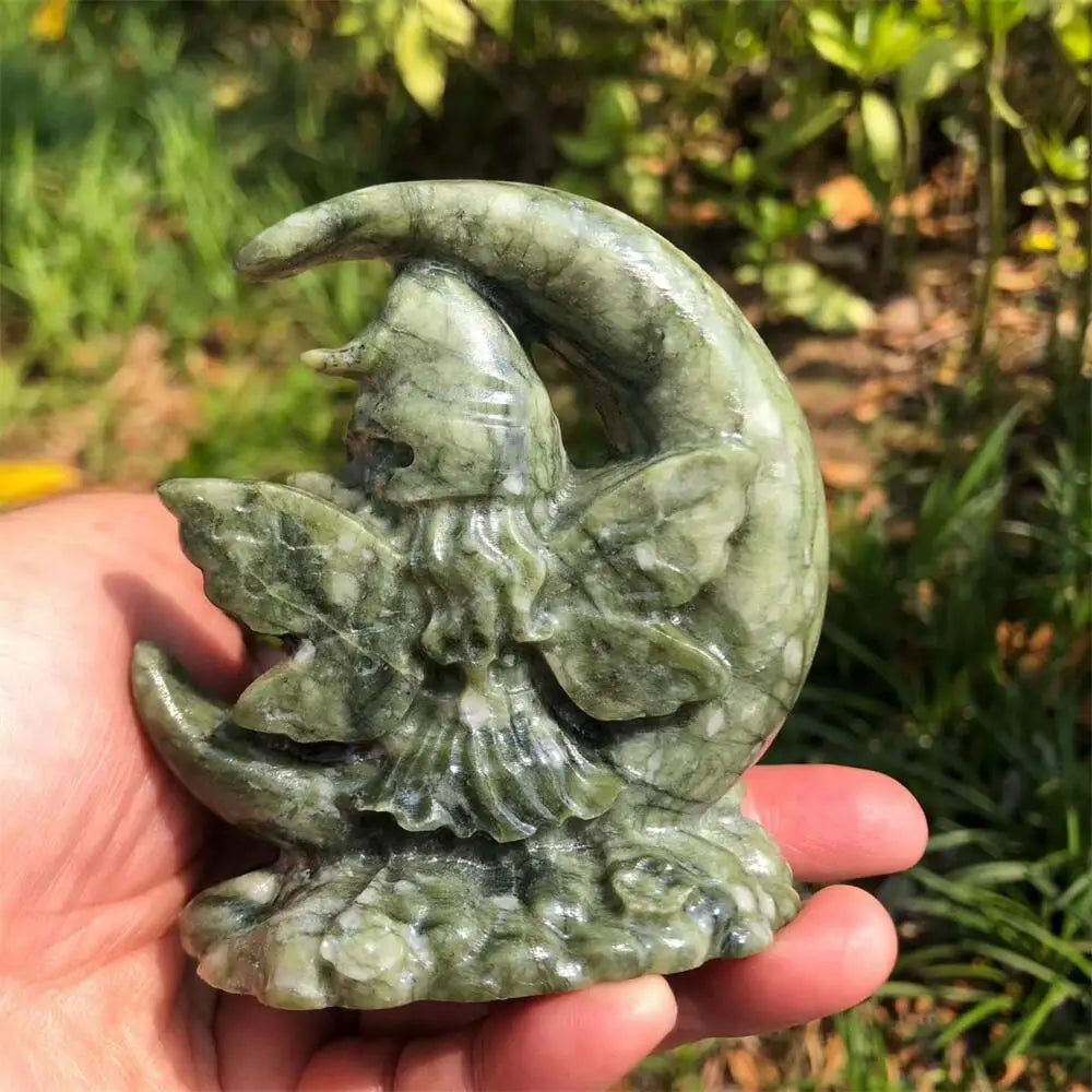 Green Ophiolite Moon Fairy-ToShay.org