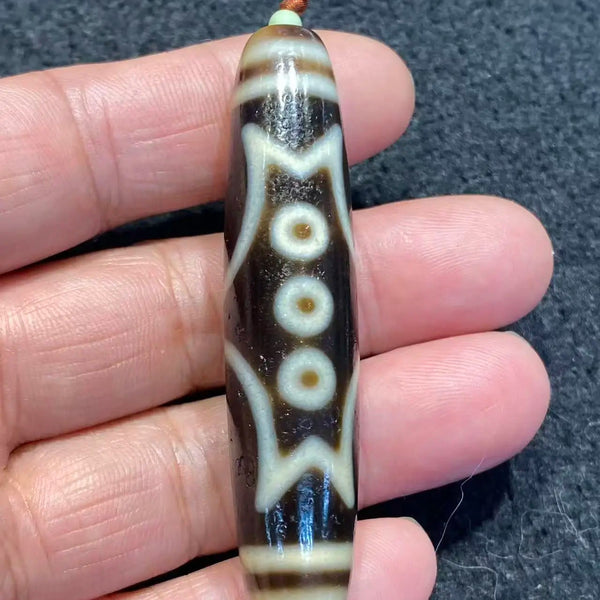 Tibetan Agate Eyes Dzi-ToShay.org